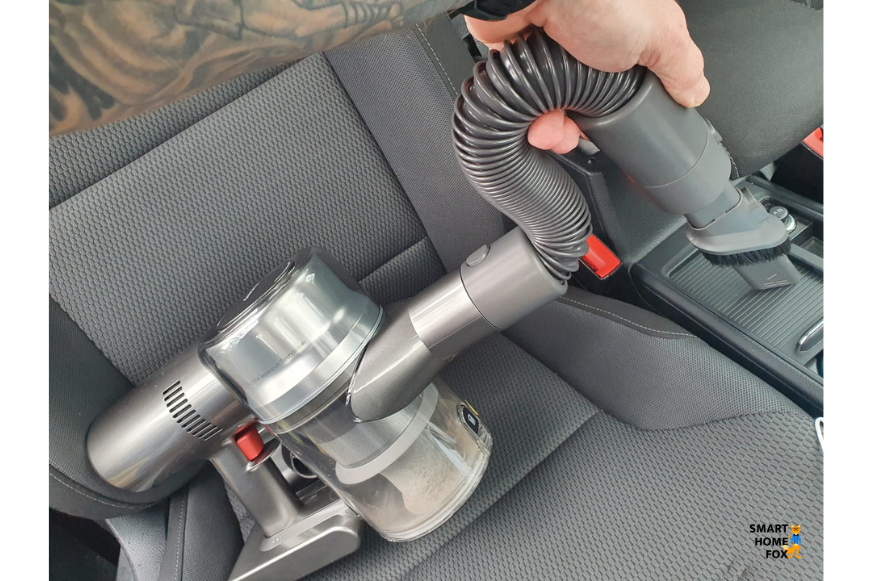 Der Flexschlauch des Dreame V11